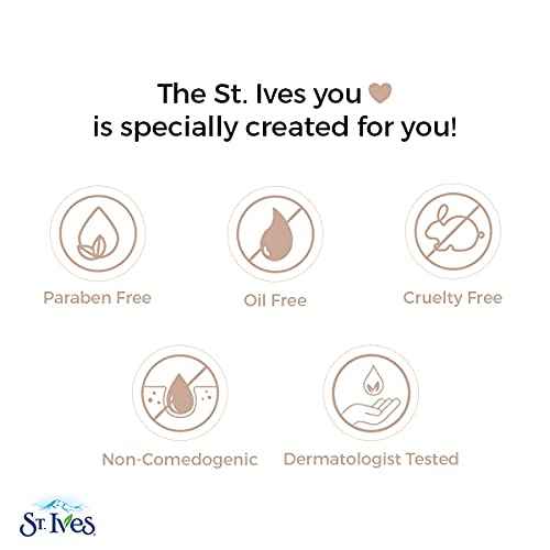 St. Ives Nourishing and Smoothing Face Scrub and Mask with Oats, 6 ounces