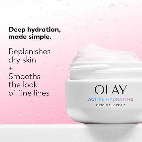 Olay Active Hydrating Cream Face Moisturizer, 1.9 fl oz