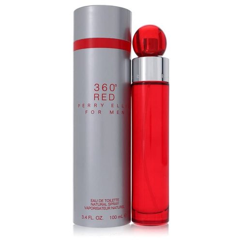 Perry Ellis 360 Red Eau De Toilette Spray - Invigorating Fragrance | 100ml/3.3oz