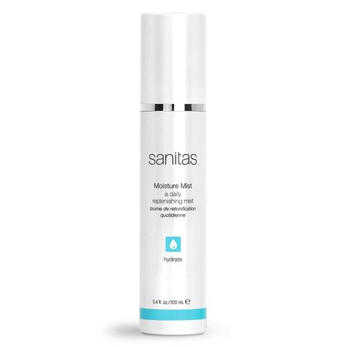 Sanitas Skincare Moisture Mist - Hydrating Spray with Hyaluronic Acid & Beta Glucan | 3.4 Ounces