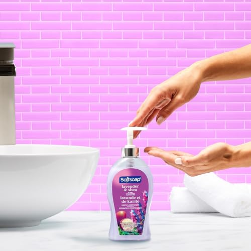 Softsoap Deeply Moisturizing Liquid Hand Soap, Shea Butter, Lavender, 11.25 Fl Oz