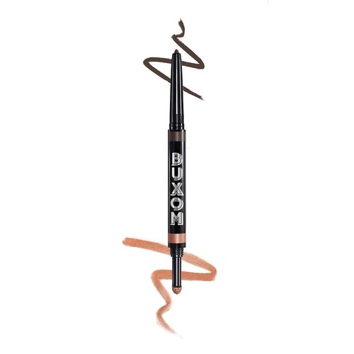 BUXOM Dual-Ended Eyeliner & Shadow Duo - Waterline-Safe Liner & Crease-Proof Shadow, Longwear, Vegan