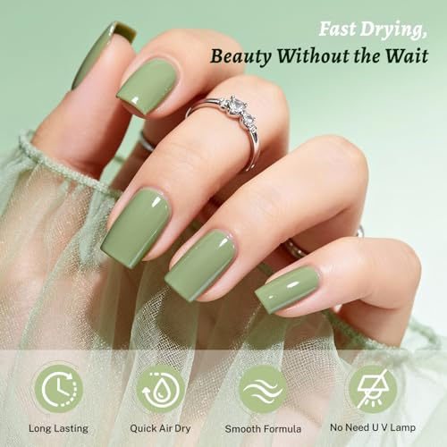 OpenLive 18ml Rose Red Nail Polish Large Volume Quick Dry Nail Polish, Long Lasting Shine, Fingernail Toenail Nail Art DIY Home Travel Nail Art Gift