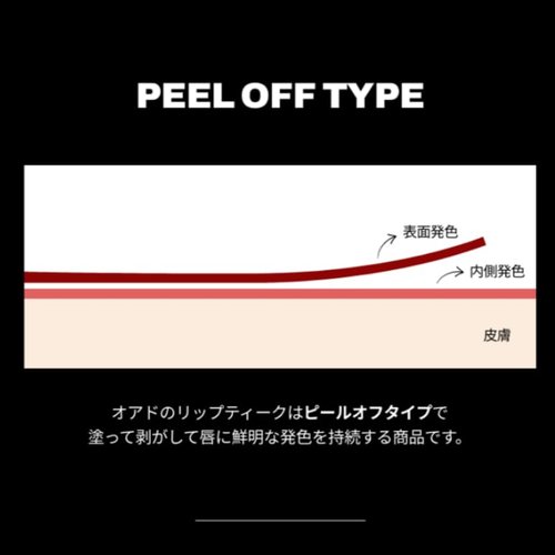 Oiad Liptique Lip Plumping Stain - 24-Hour Waterproof Lip Tattoo, Nourishing Korean Tint (005 WEIRVE)