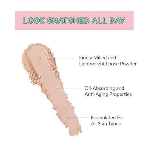 Kimchi Chic Beauty Puff Puff Pass Set and Bake Setting Powder for Makeup, Extra Fluffy Loose Face Powder Poof, Soft Natural Face Makeup for Uneven Skin Tone, 03 Translucent