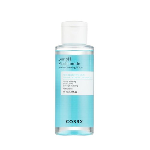 COSRX Low pH Niacinamide Micellar Cleansing Water - Gentle Daily Wash for Sensitive Skin | 3.38 fl. oz.