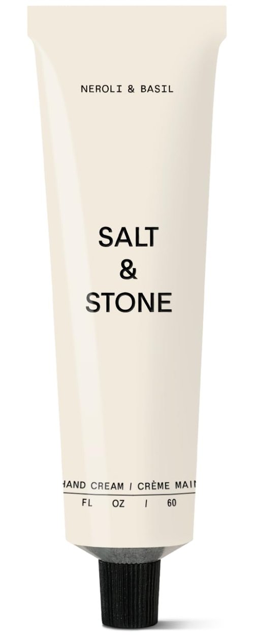 Salt & Stone Hand Cream - Hydrating & Nourishing Formula for Dry Cracked Hands | Neroli & Basil, 2 fl oz