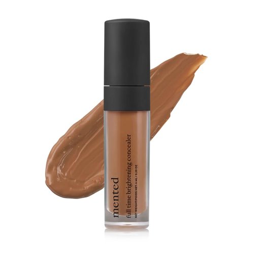 Mented Cosmetics Full-Time Eye Brightening Concealer - Lightweight Full-Coverage Makeup for Under Eyes & Blemishes
