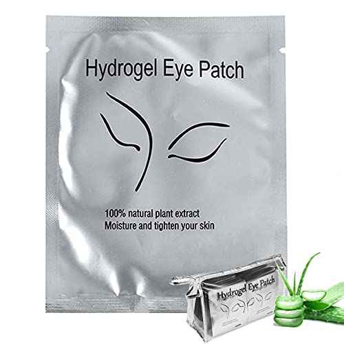 Eye Pads Lash Extensions Kit, 110 Pairs Hydrogel Patch Gel Pad Beauty Makeup Tool for Under Eyes Eyelash Extension