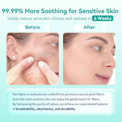 Face Towels, 10"¡¿12" Disposable Face Towel, Face Towelettes XL, Ultra Soft Makeup Remover Dry Wipes, Thick Face Towel for Sensitive Skin, 50 Count (1 Pack)