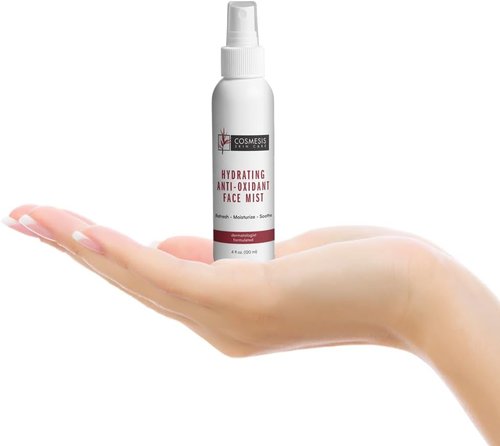Cosmesis Hydrating Face Mist - Refreshing Anti-Oxidant Formula with Tea Blend & Vitamins A/D - 4 fl oz