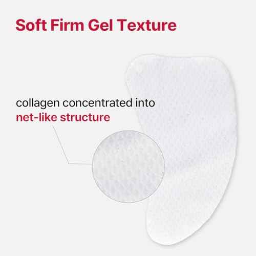 Wrinkle-fit Tangle Eye Patch - Under Eye Patches for Dark Circles and Puffy Eyes - Eye Bags Treatment for Women - Mega Collagen Gel Pads for Puffiness - Firming & Deep Hydrating - 4EA