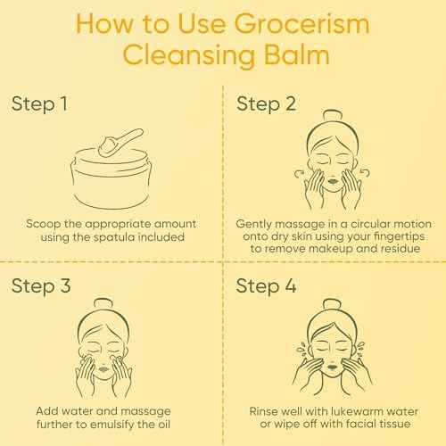 Grocerism Makeup Remover & Cleansing Balm with Manuka Honey & Centella Asiatica, Soothing Cleansing Balm with Beef Tallow for Dry, Sensitive Skin, Deep Cleanse & Moisturize, 3.53 Oz Organic Skincare