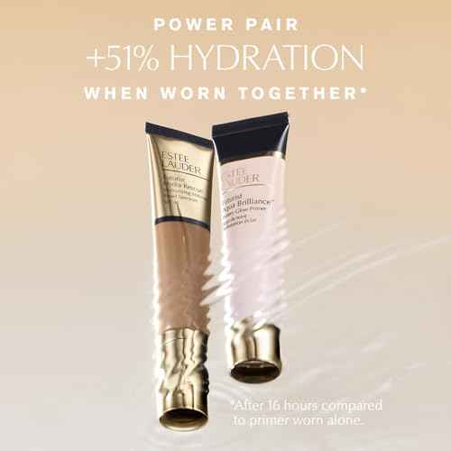 Est?e Lauder Futurist Aqua Brilliance Watery Glow Makeup Primer with Hylauronic Acid for Triple Moisture