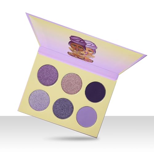 Juvia's Place The Violets Eyeshadow Palette - Professional & Pigmented Eye Makeup, Flawless Finish, Soft & Natural or Complete Glam, Shades of 6