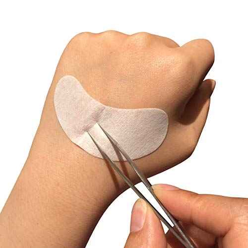 GreenLife 300 Pairs Eye Pads, 100% Naturel Eyelash Extension Under Eye Gel Pads patches kit Collagen with Aloe Vera Hydrogel Eye Patches set for Eyelash Extension Supplies Tools (50 150 300 Pairs)