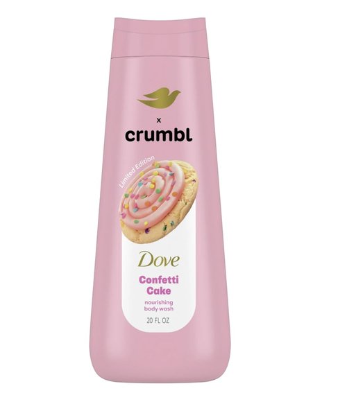 Dove Moisturizing Liquid Body Wash - Confetti Cake Scent | 20oz Hydrating Formula