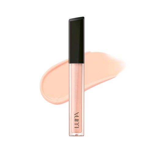 LUNA Color Corrector 03 Salmon Beige - Long Lasting, Lightweight Coverage for Dark Circles & Spots | 0.22oz