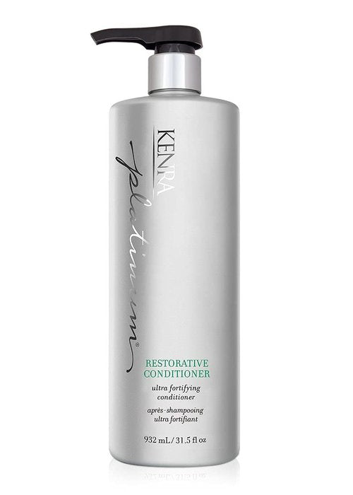 Kenra Platinum Restorative Conditioner - Ultra Fortifying Formula with Keratin Amino Acids | All Hair Types