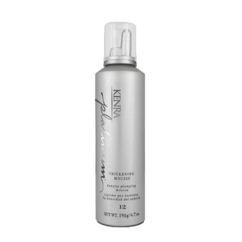 Kenra Platinum Thickening Mousse 12 - Volumizing Styler for Fullness & Body | Humidity & Thermal Protection