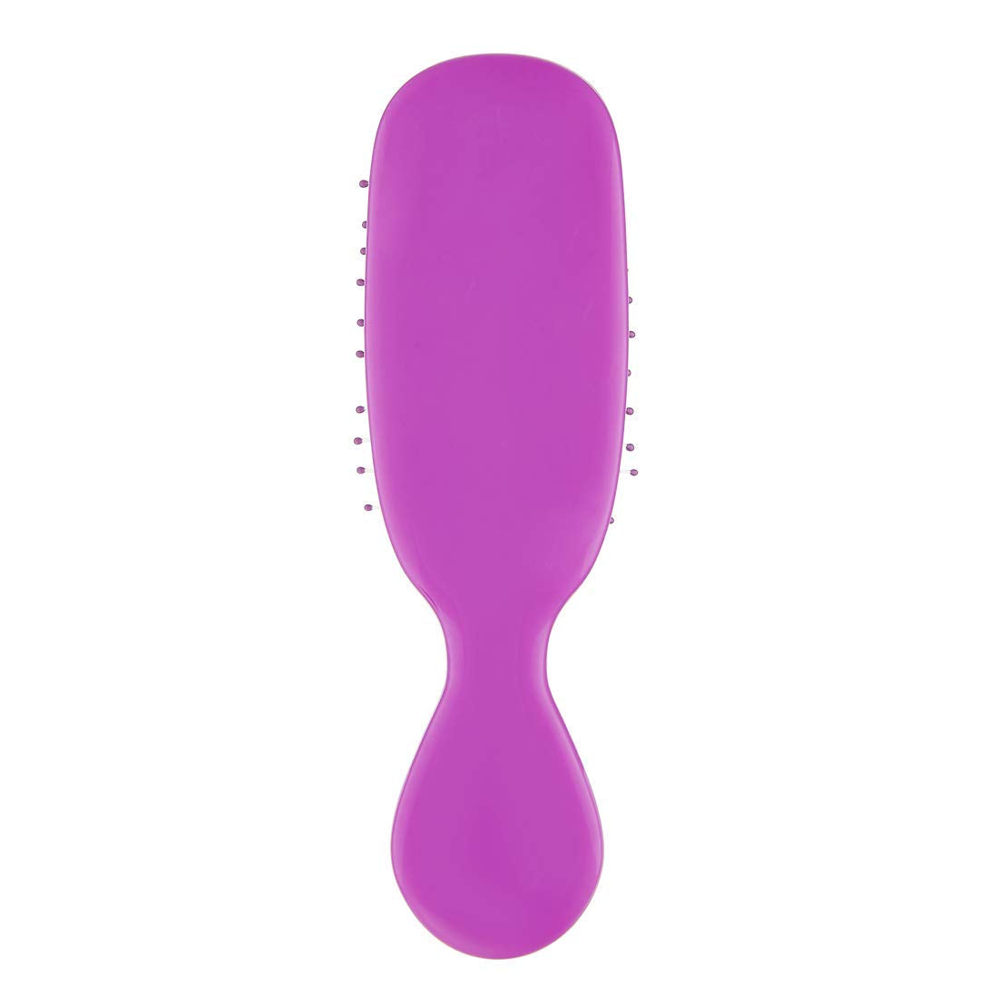 Wet Brush Mini Shine Enhancer Brush, Purple - Exclusive Ultra-soft IntelliFlex Bristles With Natural Boar Bristles for Shiny, Smooth Hair - For All Hair Types, Women and Men