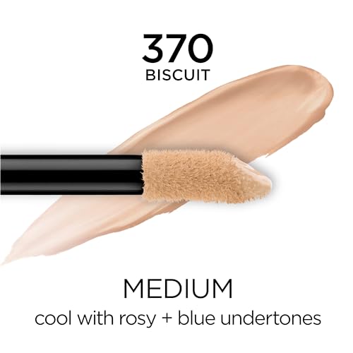 L'Oreal Paris Makeup Infallible Full Wear Waterproof Matte Concealer, Full Coverage, Biscuit, 0.33 fl. oz.