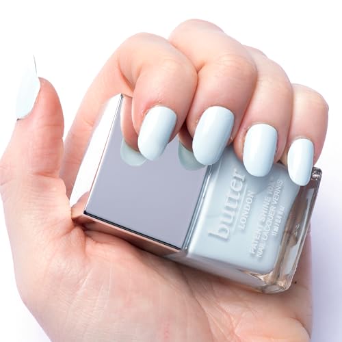 butter LONDON, Patent Shine 10X Nail Lacquer Candy Floss, 0.4 Ounce