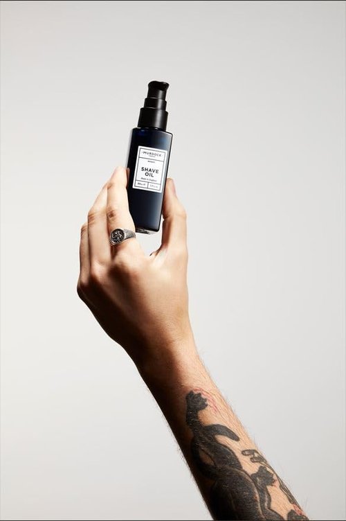 Murdock London Shave Oil - Perfect for Thick Stubble | Made in England | 50ml
