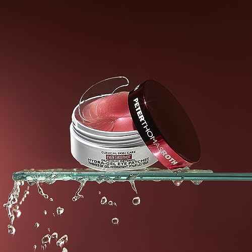 Peter Thomas Roth | Even Smoother¢â Glycolic Retinol Hydra-Gel Eye Patches, Under-Eye Patches With Glycolic Acid and Retinol, Treats Tiny Bumps, Texture, Fine Lines and Wrinkles Under the Eye Area
