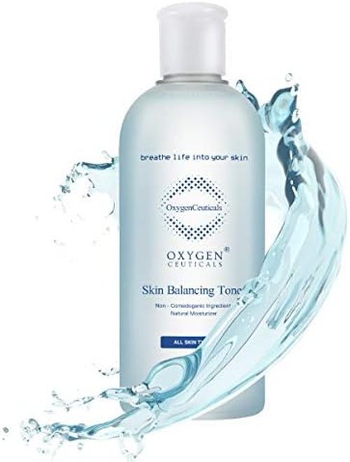 OxygenCeuticals Skin Balancing Toner - Hydrating pH Balancing Formula with Centella & Lavender | 10 fl. oz (300ml)