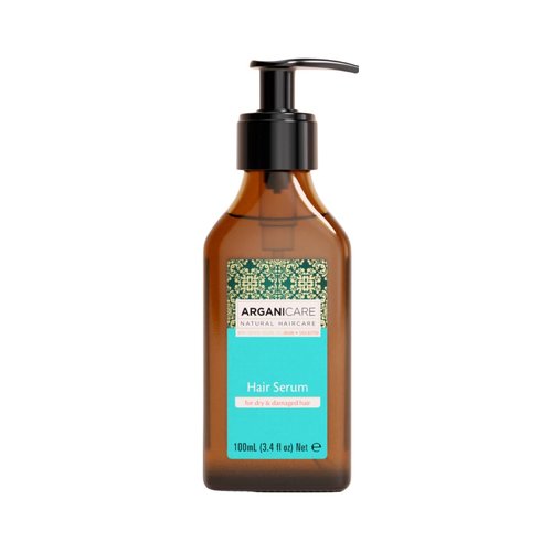 Arganicare Natural Argan Oil Serum with Jojoba Oil - Hair Growth Formula for Damaged Hair, Dry Scalp Treatment & Frizz Control - Vegan Shea Moisture Blend