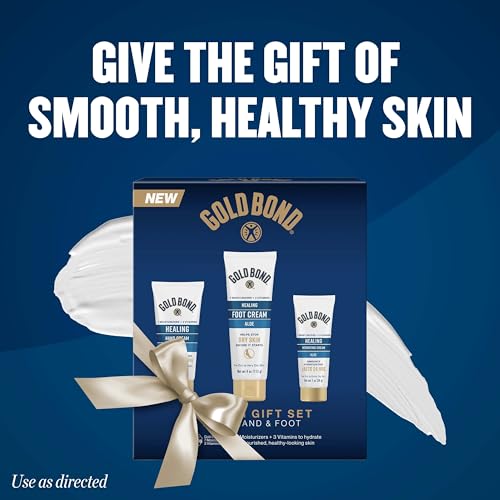 Gold Bond Healing Hand Cream, 3 oz., Gold Bond Hand Cream With Aloe, Moisture That Lasts Through Handwashing
