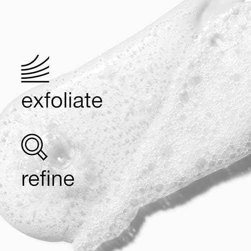 Clinique All About Clean 2-in-1 Cleansing + Exfoliating Jelly, Face Wash & Exfoliator With Salicylic Acid For All Skin Types, 5 Fl Oz