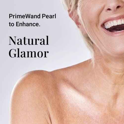 Prime Prometics PrimeWand Pearl Stunning & Natural Pro-Age Makeup Highlighter Stick for Mature Women Infused With Pearl Extract