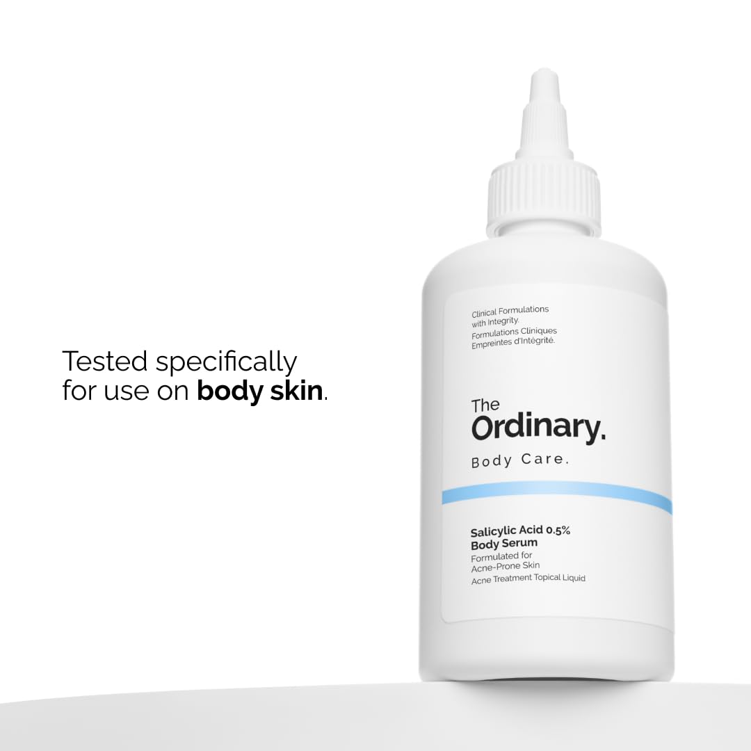The Ordinary Salicylic Acid 0.5% Body Serum - Exfoliating Treatment for Acne-Prone Skin | 8.1 Fl Oz