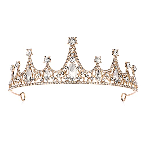 Girls Princess Tiara Halloween Birthday Queen Cosplay Gift Pageant Crown Coustume Kids Headpiece Hair Jewelry Headwear Women Prom