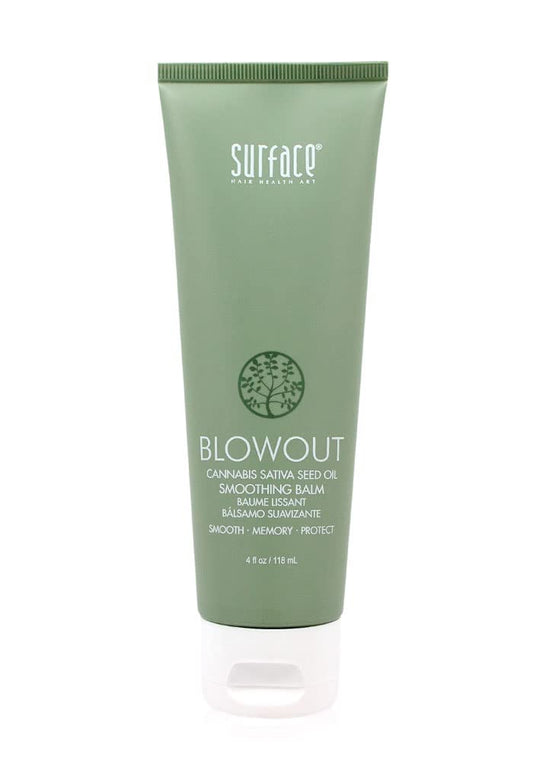 SURFACE Hair Blowout Smoothing Balm - Organic Heat-Resistant Formula with Babassu Oil - 4 fl oz