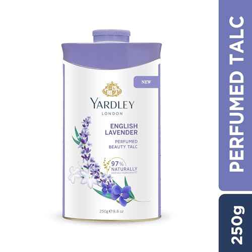 Yardley English Lavender Perfumed Talc | 250g (8.81 Ounce) | Pack of 1