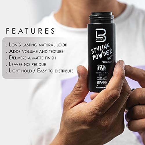 L3 Level 3 After Shave Spray Cologne - Softens Skin - Refreshes and Relieves Face and Skin - Styling Powder Included (Midnight)