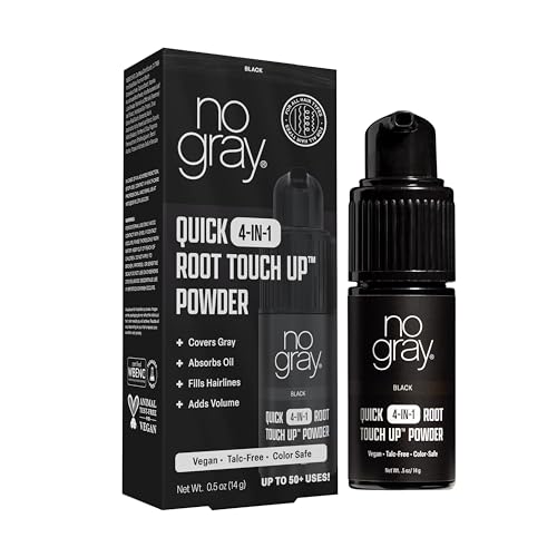 No Gray Quick 4-IN-1 Root Touch Up Powder Black