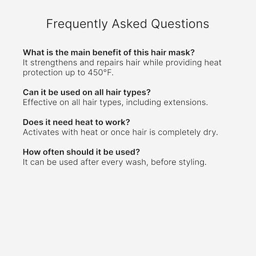 Biotech Blowout Leave-In Restorative Hair Mask 1.7 Fl Oz, Style & Heat Protectant (up to 450°F), 8-Hour Style, Frizz Control, for Damage Heat, Bleach, Colour & Chemical Stress, by Goddess Maintenance
