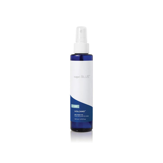 Capri Blue Dry Body Oil Spray - Nourishing Moisturizer with Vitamin E & Jojoba - Luxury Volcano Scent, 4.75 oz