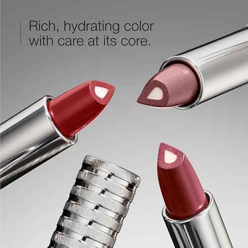Clinique Dramatically Different Lipstick Shaping Lip Colour | Long Lasting, Moisturizing + Hydrating | 17 Shades