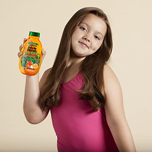 Garnier Whole Blends Kids 2-in1 Shampoo, Apricot and Cotton Flower 250 mL