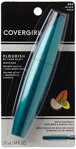 COVERGIRL Flourish Blast Mascara, Black 805, 0.4 Ounce