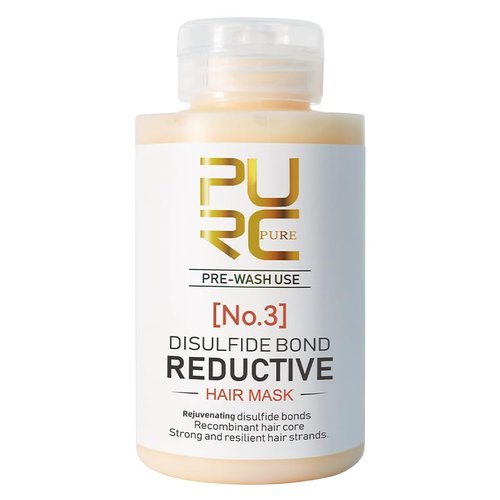 PURC Keratin Hair Mask Disulfide Bond Hair Treatment Smoothing Straightening Hair Cream Repair Damaged Hair Care Products