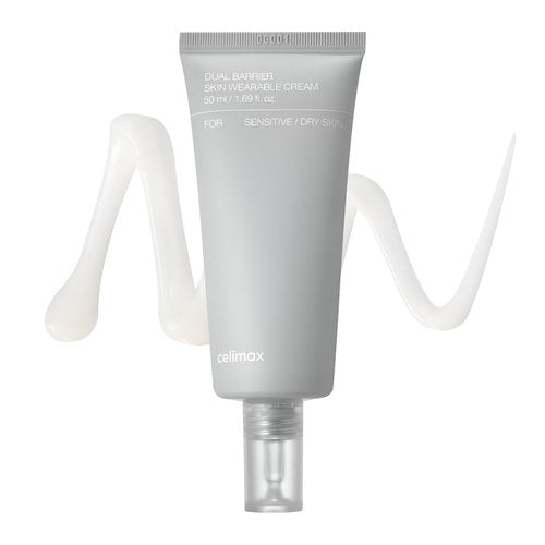 Celimax Dual Barrier Skin Wearable Cream - Long-Lasting Face Moisturizer with Ceramides & Hyaluronic Acid | 50ml