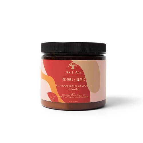 As I Am Jamaican Black Castor Oil Cowash - Nourishing Formula for Healthy Hair | 16 Ounce