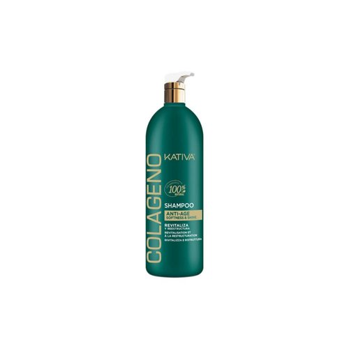 KATIVA Collagen Shampoo - Nourishing Formula for Healthy Hair - 1000 Milliliters