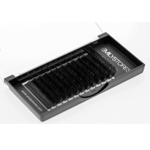 EMILYSTORES Lash Extensions 0.05mm Thickness C Curl 8mm Length Volume Eyelashes For Eyelash Extensions(0.05,C,8mm)